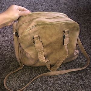 Tan purse